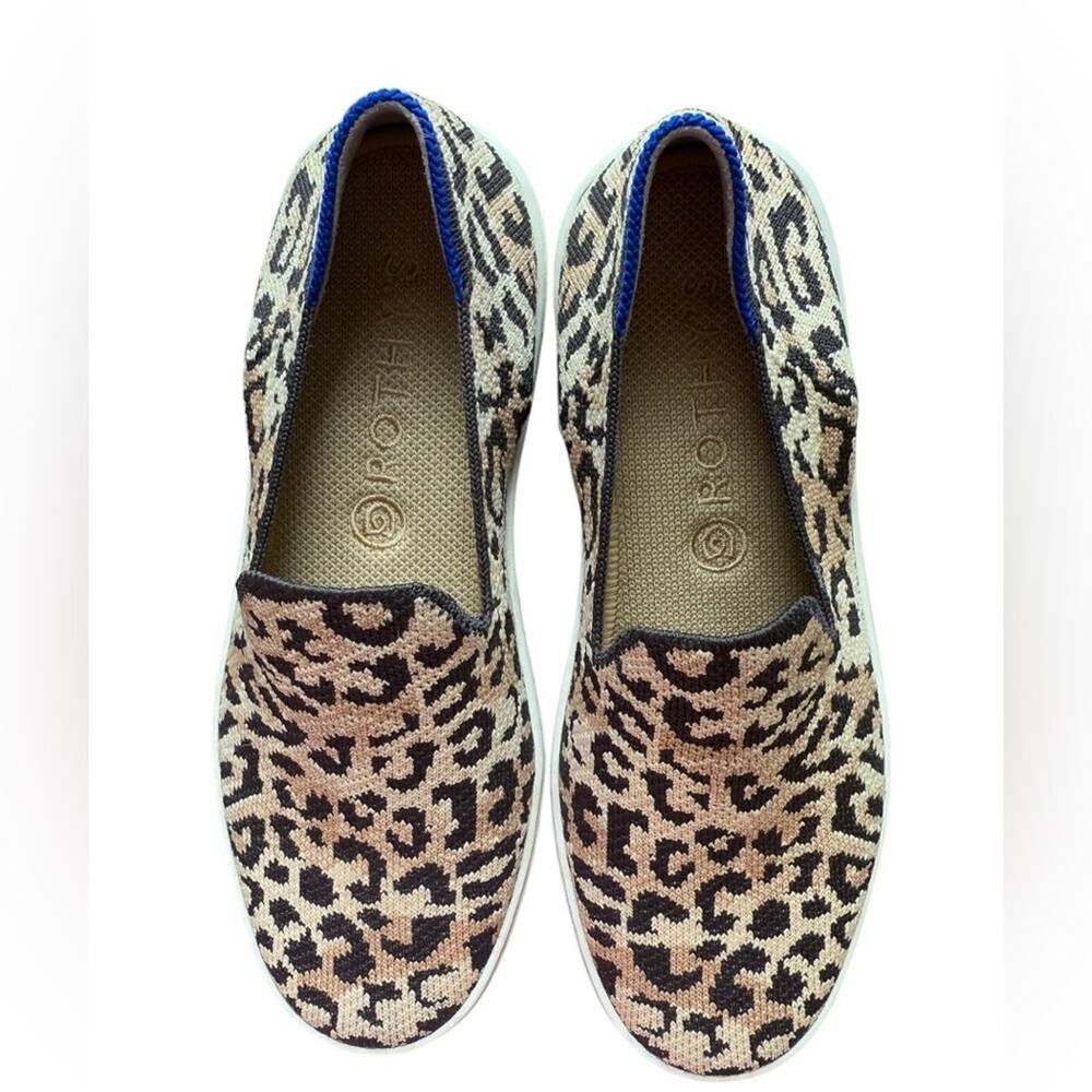 Rothy’s Slip On Cheetah Sneaker Size 5.5 - Picture 6 of 9